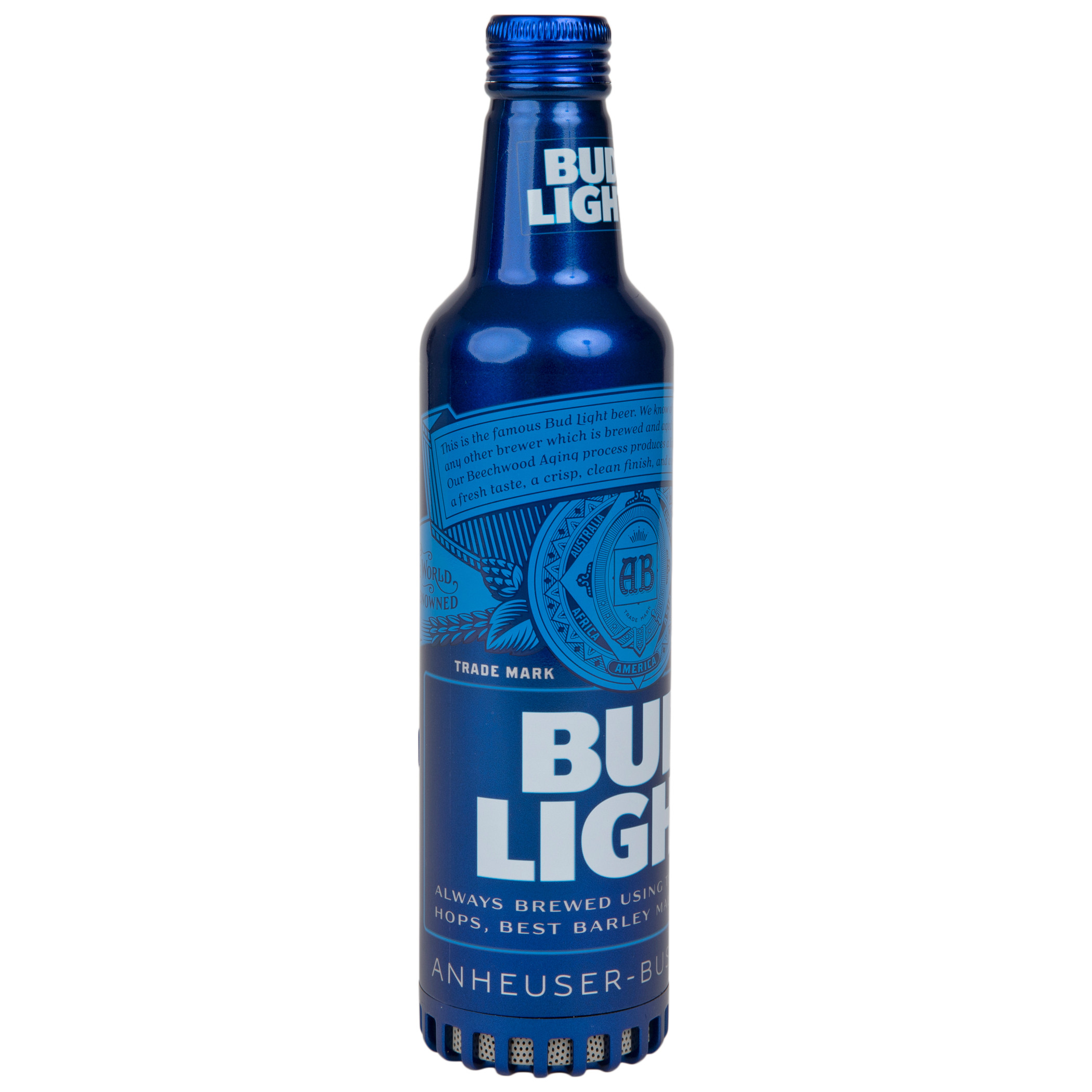 Bud Light Aluminum Bluetooth Bottle Speaker